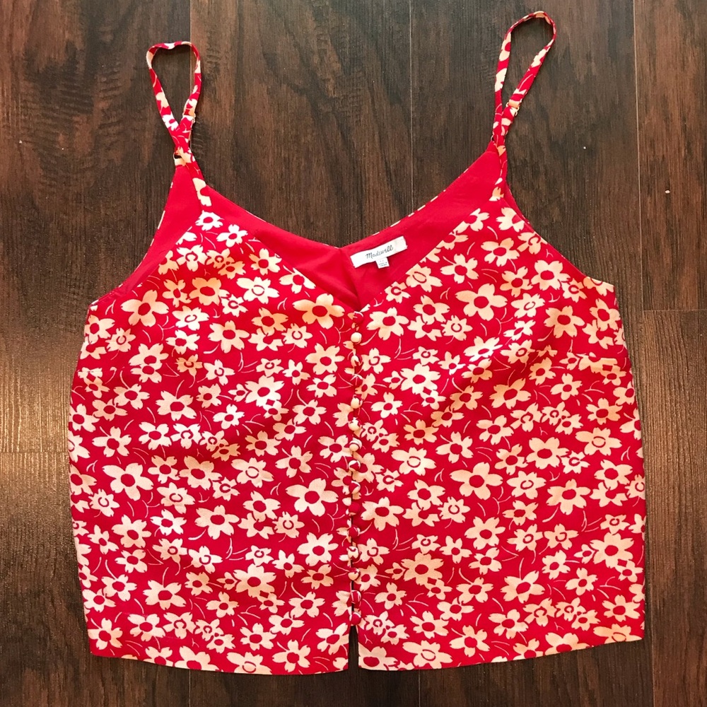 Madewell Button Front Camisole